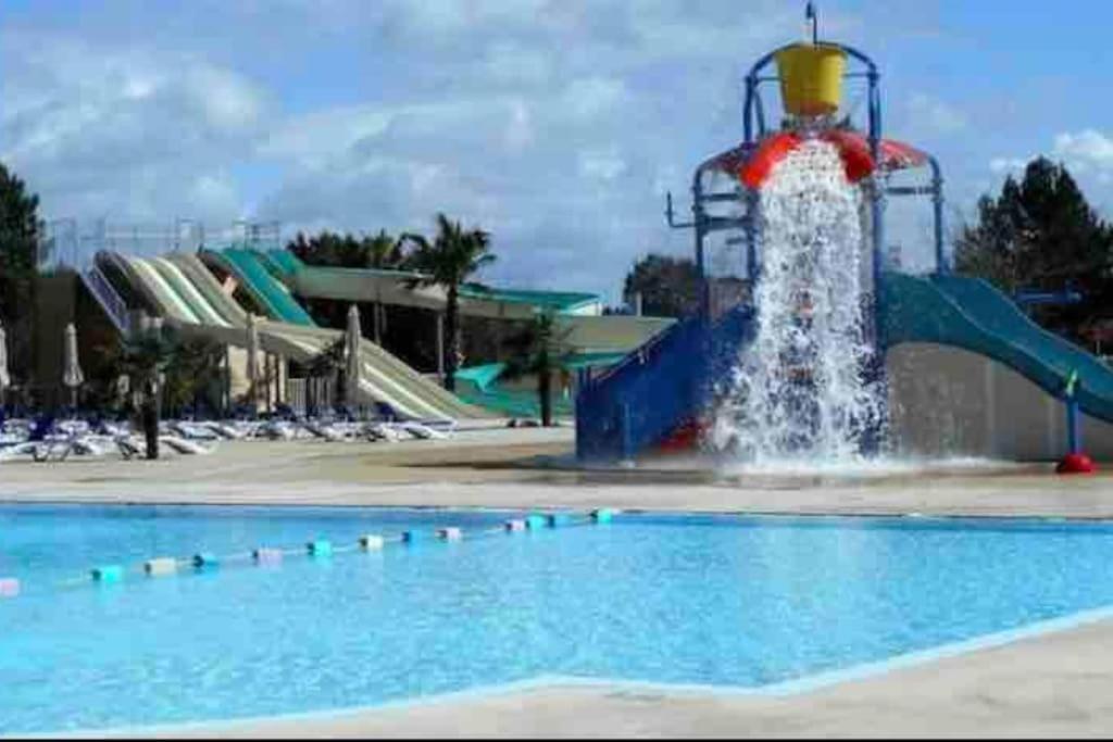 Vacances Sous Les Pins, Pres De La Mer, 6-8 Pers,Bien Equipe, Piscine Saint-Julien-en-Born Eksteriør bilde