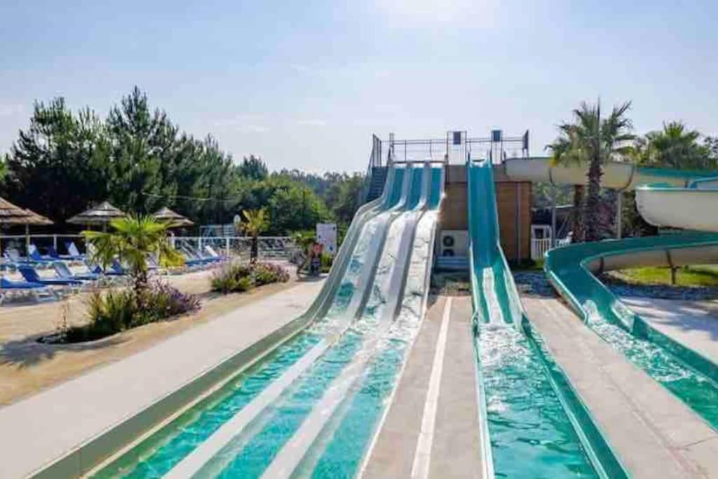 Vacances Sous Les Pins, Pres De La Mer, 6-8 Pers,Bien Equipe, Piscine Saint-Julien-en-Born Eksteriør bilde